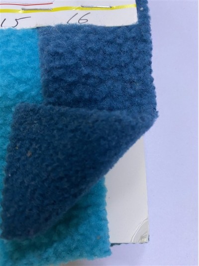 DG-LXF 精品羊羔絨  克重：380g/m²  幅寬：160CM 成份：100%Polyester   細節-5